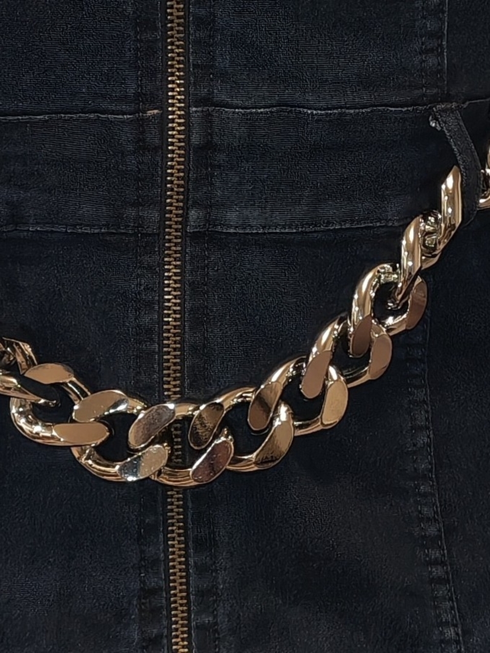 Express Silver Chain Belt - Picture 3 of 5